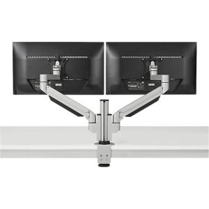 2-fach-Monitorarm BakkerElkhuizen Premium Office Dual, bis 12 kg, Tischklemme, dreh-/höhenverstellb., Kabelführ. 2-fach-Monitorarm BakkerElkhuizen Premium Office Dual, bis 12 kg, Tischklemme, dreh-/höhenverstellb., Kabelführ.