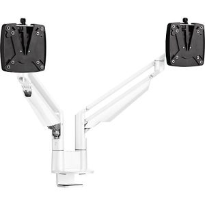 2-fach-Monitorarm Novus CLU Duo C, bis 27″, Tischhalterung, schwenk-/höhenverstellbar, weiß 2-fach-Monitorarm Novus CLU Duo C, bis 27″, Tischhalterung, schwenk-/höhenverstellbar, weiß