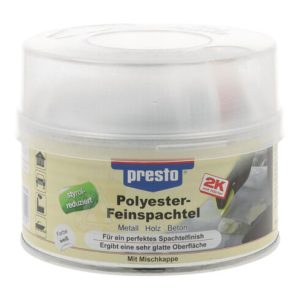 2K-Feinspachtel prestolith® weiß,Härter rot 500g Dose PRESTO