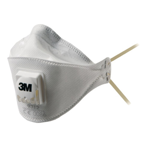 3M Atemschutzmaske 9312+ Aura FFP1NRD m.Ventil b.4xAGW-Wert EN149/2001+A1:2009