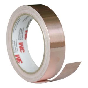 3M Deutschland EMV-Kupfer-Abschirmband 19mmx16,5m,leitfähig Scotch 1181 19×16,5
