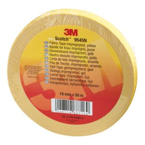 3M Deutschland Imprägniertes Gewebeband 19 mm x 50 m, gelb 9545N Y19