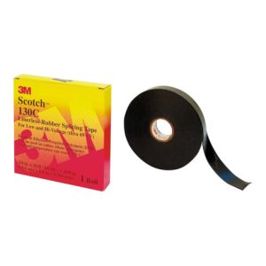3M Deutschland Isolierband Kautschuk 19mmx9m,selbstvers. Scotch 130C 19×9