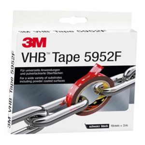 3M Deutschland Klebeband doppelseitig 19mmx3m,sw,f.Pulverl 5952193