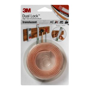 3M Deutschland Klettband Druckverschluss 25mmx1,25m,transluz. SJ 3560 3M Deutschland Klettband Druckverschluss 25mmx1,25m,transluz. SJ 3560