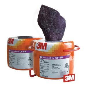 3M Handpad Scotch Brite CF-SR L115xB150mm very fine 400 violett 3M Handpad Scotch Brite CF-SR L115xB150mm very fine 400 violett