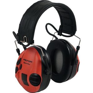 3M Kapselgehörschutz PELTOR SportTac, elektronisch, SNR 26 dB, für Sportschießen, schwarz/rot 3M Kapselgehörschutz PELTOR SportTac, elektronisch, SNR 26 dB, für Sportschießen, schwarz/rot