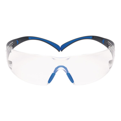 3M Schutzbrille SecureFit-SF400 EN 166-1FT Bügel graublau,Scheiben klar PC