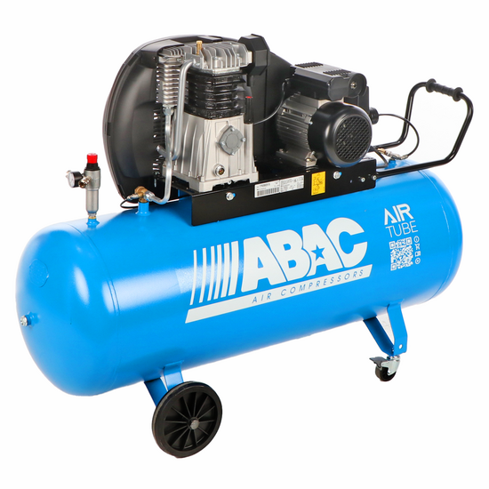 ABAC EXP A49B 200 CM3 – Einphasen-Elektroluftkompressor mit Riemenantrieb – 3-PS-Motor – 200 Liter