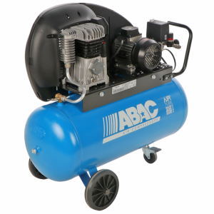 ABAC EXT A29B 90 CT3 – Drehstrombetriebener Elektroluftkompressor mit Riemenantrieb – 3-PS-Motor – 90 Liter