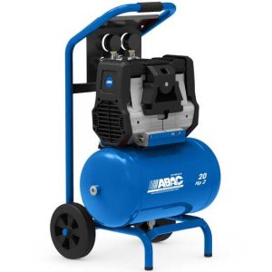 ABAC HOCKENHEIM OS20P – Schallgedämpfter, ölfreier, einphasiger elektrischer Luftkompressor – Motor 2 PS – 20 l