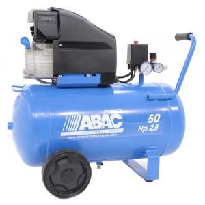 ABAC MONTECARLO L25P – Einphasiger elektrischer Luftkompressor – Motor 2,5 PS – 50 lt