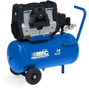 ABAC POLE POSITION OS15P – Schallgedämpfter, ölfreier, einphasiger elektrischer Luftkompressor – Motor 1,5 HP – 24 Liter ABAC POLE POSITION OS15P – Schallgedämpfter, ölfreier, einphasiger elektrischer Luftkompressor – Motor 1,5 HP – 24 Liter
