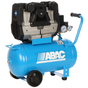 ABAC POLE POSITION QUIETE OS20 – Elektrischer Einphasen-Luftkompressor, leise – Öl-frei – Motor 2 PS – 24 lt ABAC POLE POSITION QUIETE OS20 – Elektrischer Einphasen-Luftkompressor, leise – Öl-frei – Motor 2 PS – 24 lt