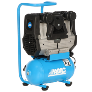 ABAC START QUIETE OS20 – Elektrischer, einphasiger, leiser Luftkompressor – Öl-frei – Motor 2 PS – 6 lt ABAC START QUIETE OS20 – Elektrischer, einphasiger, leiser Luftkompressor – Öl-frei – Motor 2 PS – 6 lt