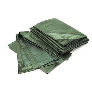 Abdeckplane, Standard, 4 x 6 m, grün Abdeckplane, Standard, 4 x 6 m, grün
