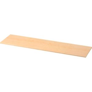 Abdeckplatte TOPAS LINE, für Regale und Schränke, B 1605 mm, Ahorn-Dekor Abdeckplatte TOPAS LINE, für Regale und Schränke, B 1605 mm, Ahorn-Dekor