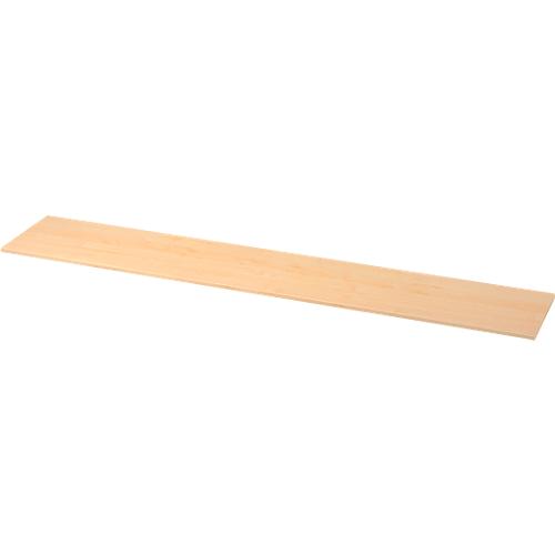 Abdeckplatte TOPAS LINE, für Regale und Schränke, B 2405 mm, Ahorn-Dekor