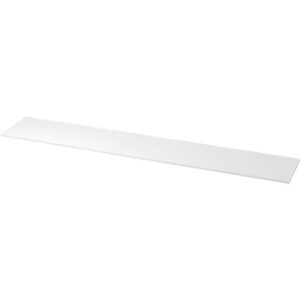 Abdeckplatte TOPAS LINE, für Regale und Schränke, B 2405 mm, weiß Abdeckplatte TOPAS LINE, für Regale und Schränke, B 2405 mm, weiß