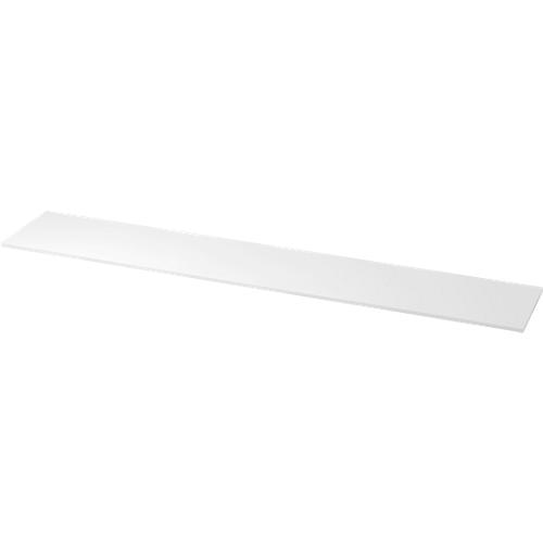 Abdeckplatte TOPAS LINE, für Regale und Schränke, B 2405 mm, weiß