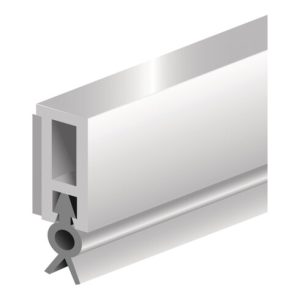 Abdichtungsschiene PTS-ZK L.2100mm B.6mm blk weiß m.weich PVC-Lippe ELLEN Abdichtungsschiene PTS-ZK L.2100mm B.6mm blk weiß m.weich PVC-Lippe ELLEN