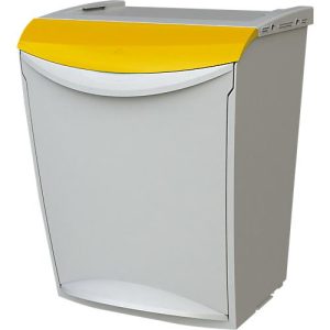 Abfallbehälter Öko Fancy, 25 L, gelb Abfallbehälter Öko Fancy, 25 L, gelb