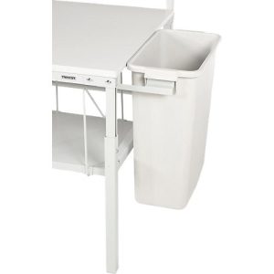 Abfallbehälter Serie TPB, für Packtische der Serie TPB, Inhalt 60 l, mit Stahlhalterung, B 530 x T 280 x H 585 mm Abfallbehälter Serie TPB, für Packtische der Serie TPB, Inhalt 60 l, mit Stahlhalterung, B 530 x T 280 x H 585 mm