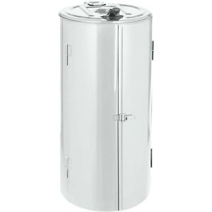 Abfallsammler, 120 l, weiß