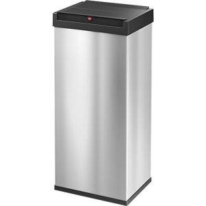 Abfallsammler Hailo Big-Box Swing XL, 52 l, rechteckig, Schwingdeckel, Edelstahl Abfallsammler Hailo Big-Box Swing XL, 52 l, rechteckig, Schwingdeckel, Edelstahl