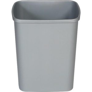 Abfallsammler Probbax, 25 l Volumen, rechteckig, Polypropylen, grau