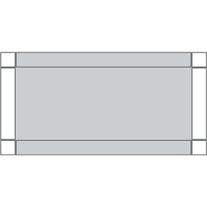 Ablageböden für Werkbank, B 400 x H 50 mm Ablageböden für Werkbank, B 400 x H 50 mm