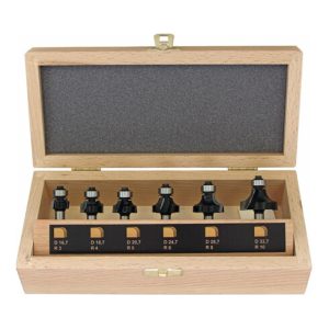 Abrundfräsersatz 973CT06A03 HM Schaft-D.8mm 6-tlg. Abrundfräsersatz 973CT06A03 HM Schaft-D.8mm 6-tlg.
