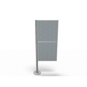 Abschluss-Säule Silent Office, H 1470 mm Abschluss-Säule Silent Office, H 1470 mm