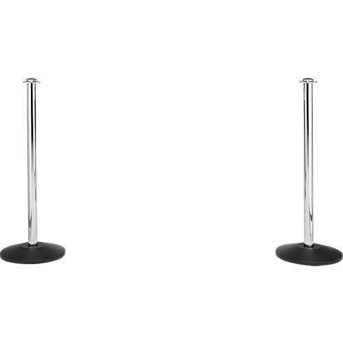 Absperrpfosten Basic, 2 teilig