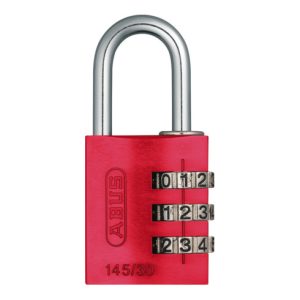 ABUS Zahlenschloss 145/30 rot mit EAN ABUS Zahlenschloss 145/30 rot mit EAN