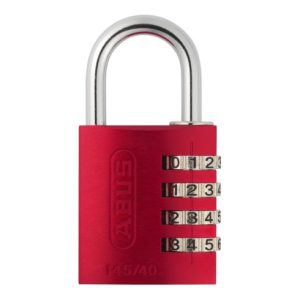 ABUS Zahlenschloss 145/40 rot mit EAN ABUS Zahlenschloss 145/40 rot mit EAN