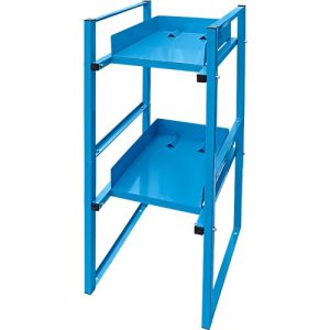 ADB Fassregal, für 2x 30/60 Liter Fässer, H 1200 x B 470 x T 650 mm, lichtblau RAL 5012 ADB Fassregal, für 2x 30/60 Liter Fässer, H 1200 x B 470 x T 650 mm, lichtblau RAL 5012