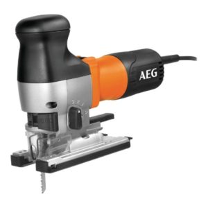 AEG Stichsäge STEP 1200 XE 135mm Hub 26mm 730W inkl. Sägeblatt, Spanreißschutz, Gleitsohle im Transportkoffer AEG Stichsäge STEP 1200 XE 135mm Hub 26mm 730W inkl. Sägeblatt, Spanreißschutz, Gleitsohle im Transportkoffer