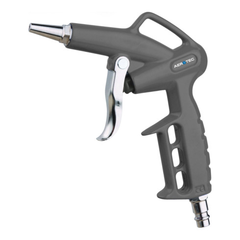 Aerotec Druckluft-Ausblaspistole Leichtmetall/ fein poliert