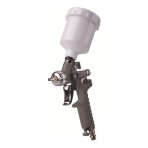 Aerotec Farbspritzpistole Druckluft Mini HVLP Düse 0,8+0,5mm/Kunststoff-Fließbecher Aerotec Farbspritzpistole Druckluft Mini HVLP Düse 0,8+0,5mm/Kunststoff-Fließbecher