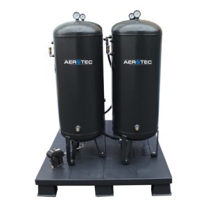 Aerotec Kesselbatterie 4 x 90L – 11 bar gepulvert