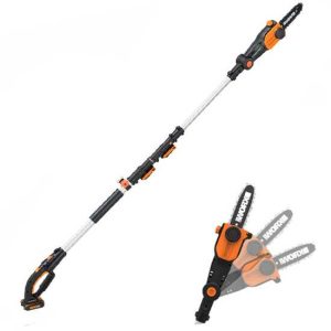 Akku-Astkettensäge auf Teleskopschaft Worx WG349E – 2Ah 20V Akku-Astkettensäge auf Teleskopschaft Worx WG349E – 2Ah 20V