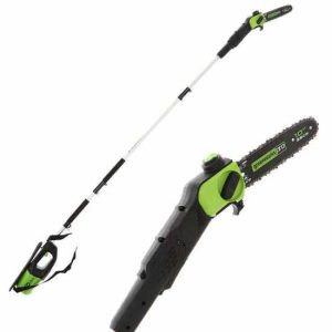 Akku-Astkettensäge Greenworks GD60PS 60V – mit Schultergurt und Teleskopschaft – AKKU UND LADEGERÄT NICHT IM LIEFERUMFANG ENTHALTEN Akku-Astkettensäge Greenworks GD60PS 60V – mit Schultergurt und Teleskopschaft – AKKU UND LADEGERÄT NICHT IM LIEFERUMFANG ENTHALTEN