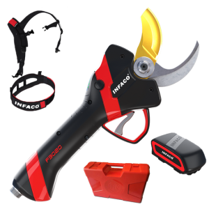 Akku-Baumschere Infaco F3020 – Standard Kit Ø 40 mm für Wein- und Obstgärten