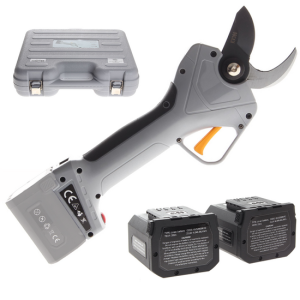 Akku-Baumschere Volpi KV390 – 2 Akkus 21,6 V und 2.5 Ah Akku-Baumschere Volpi KV390 – 2 Akkus 21,6 V und 2.5 Ah