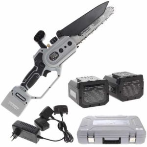 Akku-Handkettensäge Volpi KVS8000 – 2x 21.6V 4 Ah – 19cm Schwert Akku-Handkettensäge Volpi KVS8000 – 2x 21.6V 4 Ah – 19cm Schwert