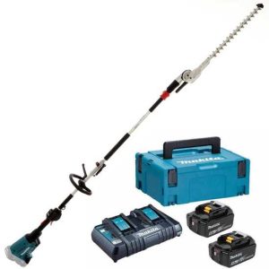 Akku-Heckenschere 36V Makita DUX60 – Akkus 2x18V 5Ah, Multifunktion Akku-Heckenschere 36V Makita DUX60 – Akkus 2x18V 5Ah, Multifunktion