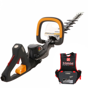 Akku-Heckenschere Zanon Raptor 600 – Schwert 60 cm – 50.4V 5,8 Ah