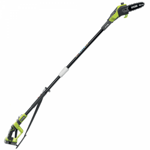 Akku-Hochentaster RYOBI OPP1820 – 180-250 cm – 18V – Schwert 20 cm – AKKU UND LADEGERÄT NICHT IM LIEFERUMFANG ENTHALTEN Akku-Hochentaster RYOBI OPP1820 – 180-250 cm – 18V – Schwert 20 cm – AKKU UND LADEGERÄT NICHT IM LIEFERUMFANG ENTHALTEN