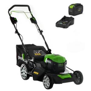Akku-Rasenmäher Greenworks GD48LM51SP 48V – 51 cm – Akku 4Ah, mit Radantrieb Akku-Rasenmäher Greenworks GD48LM51SP 48V – 51 cm – Akku 4Ah, mit Radantrieb